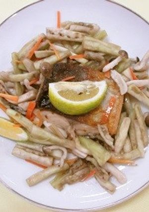 鯖となすのかぼすソース-レシピのメイン写真