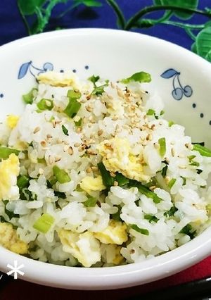 ＊高菜と炒り卵の混ぜご飯＊-レシピのメイン写真