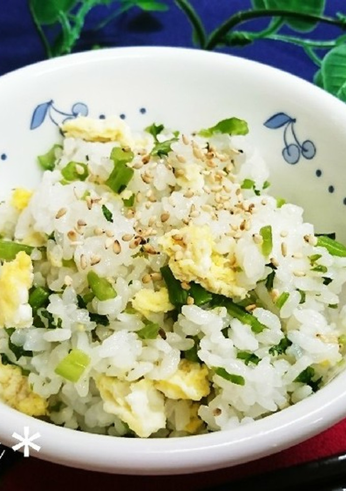 ＊高菜と炒り卵の混ぜご飯＊-レシピのメイン写真