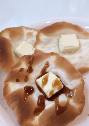 簡単おやつ☆餃子の皮のクリームチーズ乗せ-レシピのメイン写真