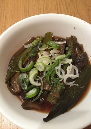 ナスとオクラの煮浸し-レシピのメイン写真