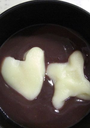 豆乳入り汁粉-レシピのメイン写真