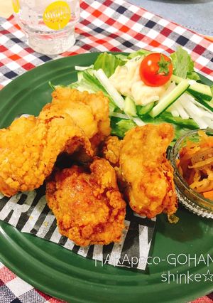 肉汁滴る☆サクッとジューシィ！鶏の唐揚げ-レシピのメイン写真