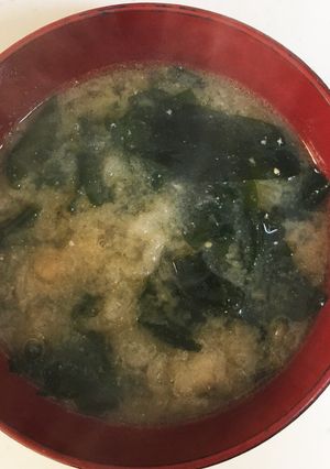 揚げ玉味噌汁-レシピのメイン写真