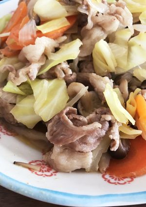 味の決め手は塩麹！簡単！焼肉のタレ炒め♡-レシピのメイン写真