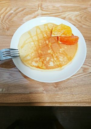 かりっとふわっとホットケーキ-レシピのメイン写真