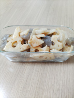 レンコンにゃくの梅炒め※簡単常備菜-レシピのメイン写真