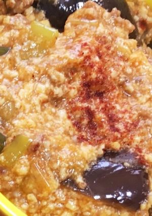 簡単 節約 カサ増し麻婆ナス-レシピのメイン写真