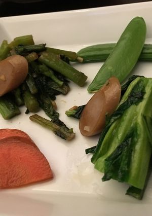 かき菜のカレー炒め-レシピのメイン写真
