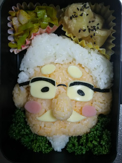 旦那⭐キャラ弁 KFCのカーネルおじさん-レシピのメイン写真