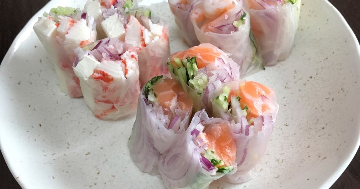 生春巻き by ✩mika✩ 【クックパッド】 簡単おいしいみんなのレシピが