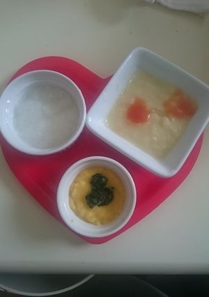 炊飯器で一緒に☆甘酒入り10倍がゆ-レシピのメイン写真