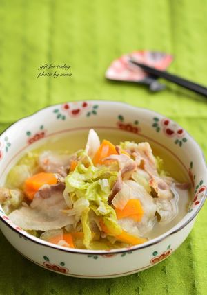 余り野菜消費！超簡単！野菜の重ね蒸し-レシピのメイン写真