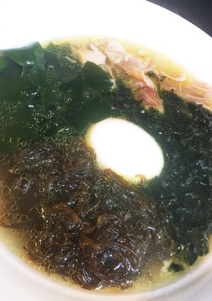 海藻の鳥スープ(^^)-レシピのメイン写真