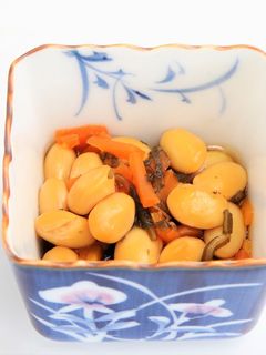 大豆と昆布のうま煮【学校給食】-レシピのメイン写真