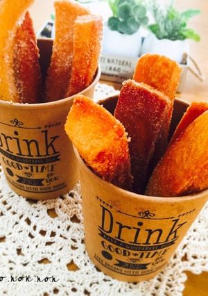 カリッと美味しいパンの耳の揚げパン-レシピのメイン写真