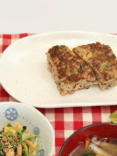 和風ミートローフ【学校給食】-レシピのメイン写真
