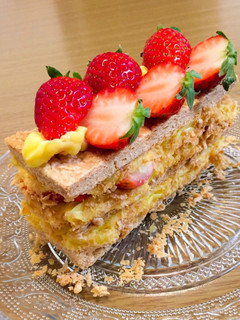 苺のミルフィーユ-レシピのメイン写真