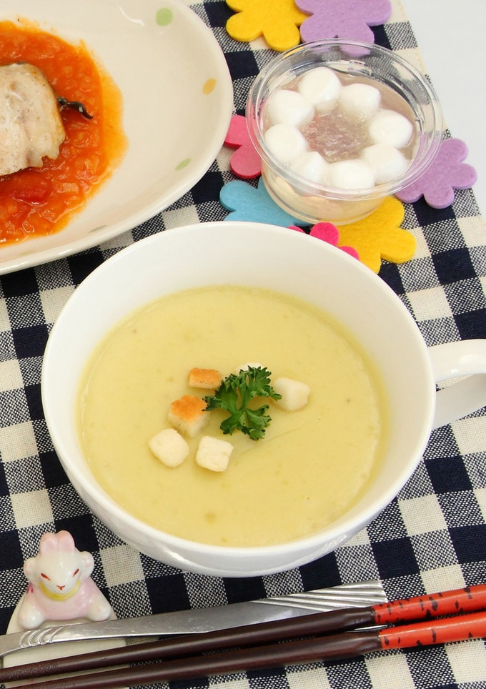 さつまいものポタージュ【学校給食】-レシピのメイン写真