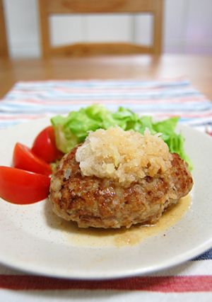 れんこんたっぷりハンバーグ-レシピのメイン写真
