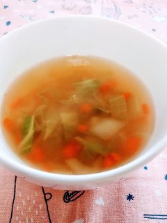 野菜のコンソメスープ☆-レシピのメイン写真