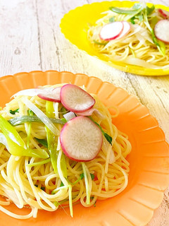 ネギと昆布茶のパスタ-レシピのメイン写真