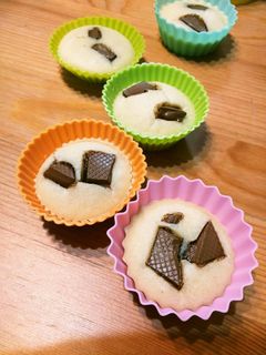 米粉入りカップケーキ!卵・バター不使用!-レシピのメイン写真