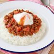 大豆のお肉のキーマカレー