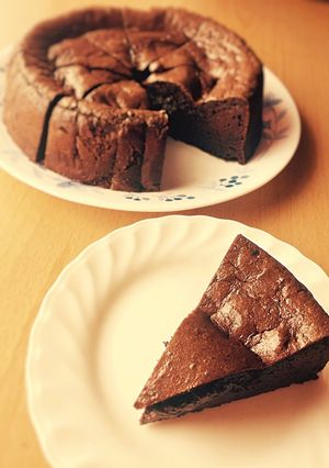 糖質制限◆おからパウダー入ガトーショコラ-レシピのメイン写真
