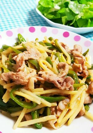 お家で本格味♦簡単♦青椒肉絲-レシピのメイン写真
