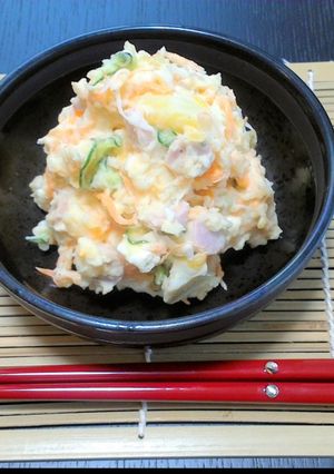 魚肉ソーセージで！小料理屋ポテトサラダ-レシピのメイン写真