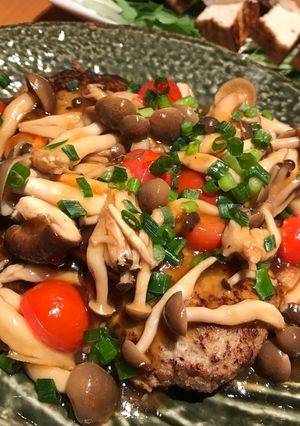 和風ハンバーグ〜きのこあんかけ〜-レシピのメイン写真