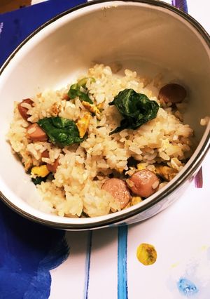 ラーメンのスープの素でレタスチャーハン！-レシピのメイン写真
