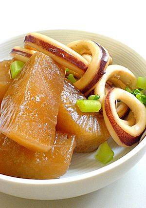味しみしみのイカ大根-レシピのメイン写真