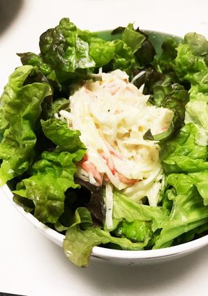 カニかまとセロリのサラダ-レシピのメイン写真