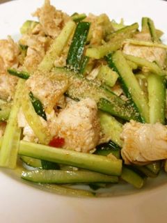 おつまみに!ささみと胡瓜の中華和え-レシピのメイン写真