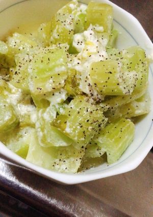 セロリのマヨ炒め-レシピのメイン写真