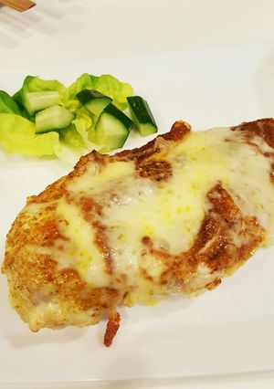 ムネ肉でチキングリル☆マヨチーズカレー☆-レシピのメイン写真