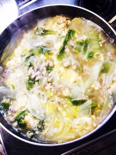 〜簡単!白菜と挽肉の中華スープ〜-レシピのメイン写真
