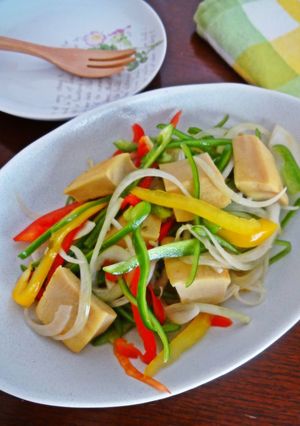 高野豆腐とカラフル野菜の柚子マリネ-レシピのメイン写真