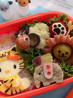 動物園キャラ弁 キティちゃん編-レシピのメイン写真