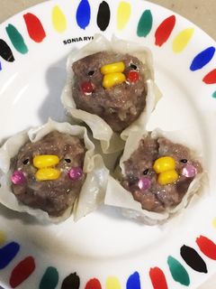 【簡単】キャラ弁 おかず ピヨピヨ焼売-レシピのメイン写真