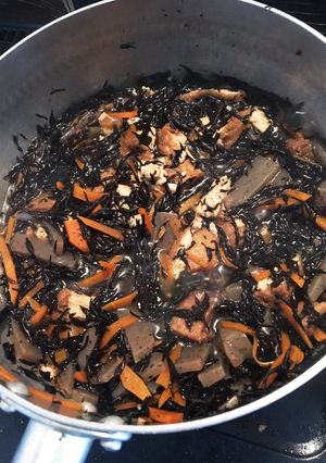 ズボラなひじきの煮物-レシピのメイン写真