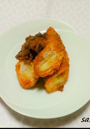 前日のフライを簡単アレンジ！デミケチャ煮-レシピのメイン写真
