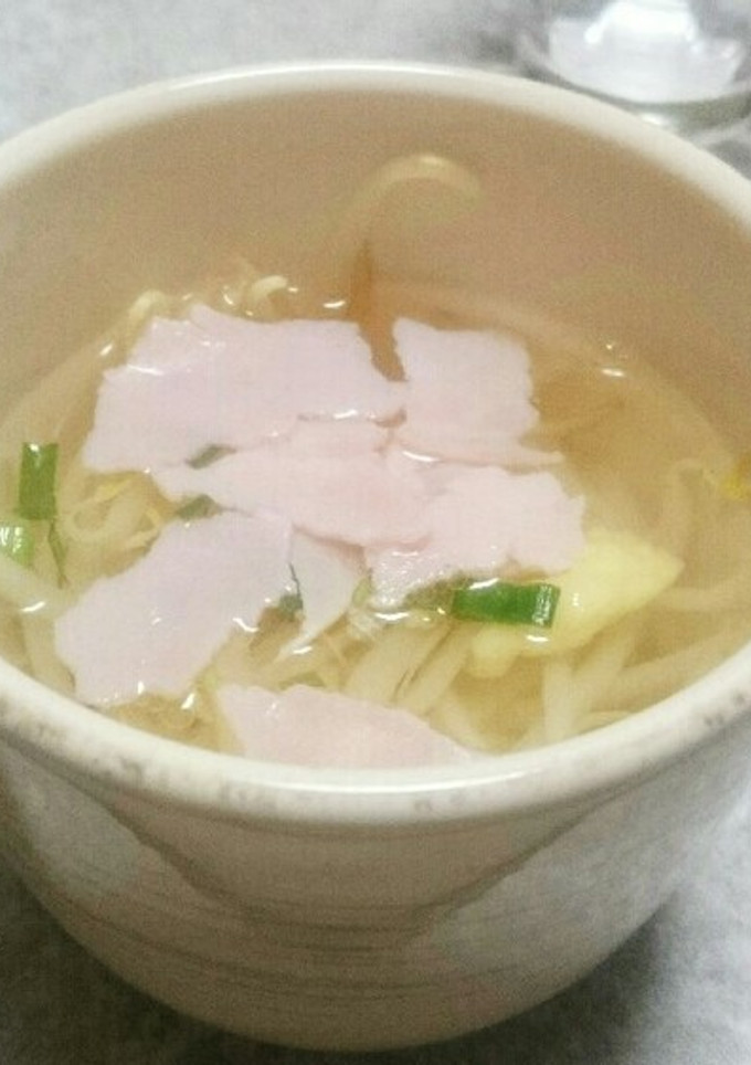火を使わず！簡単中華スープ-レシピのメイン写真