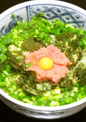 明太子入りとろろ☆ご飯にもおつまみにも！-レシピのメイン写真