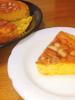 *簡単!しっとり濃厚!南瓜チーズケーキ*-レシピのメイン写真