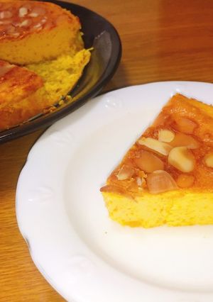 ＊簡単！しっとり濃厚！南瓜チーズケーキ＊-レシピのメイン写真