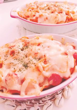 スパゲッティードリア ドリア ナポリタン-レシピのメイン写真