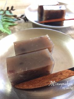 棒寒天で作る水羊羹-レシピのメイン写真